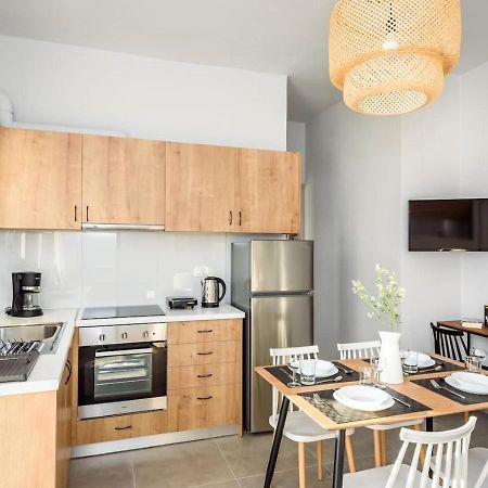 Cozy Apartment Evdoxia Hriszí Aktí Haniá Kültér fotó