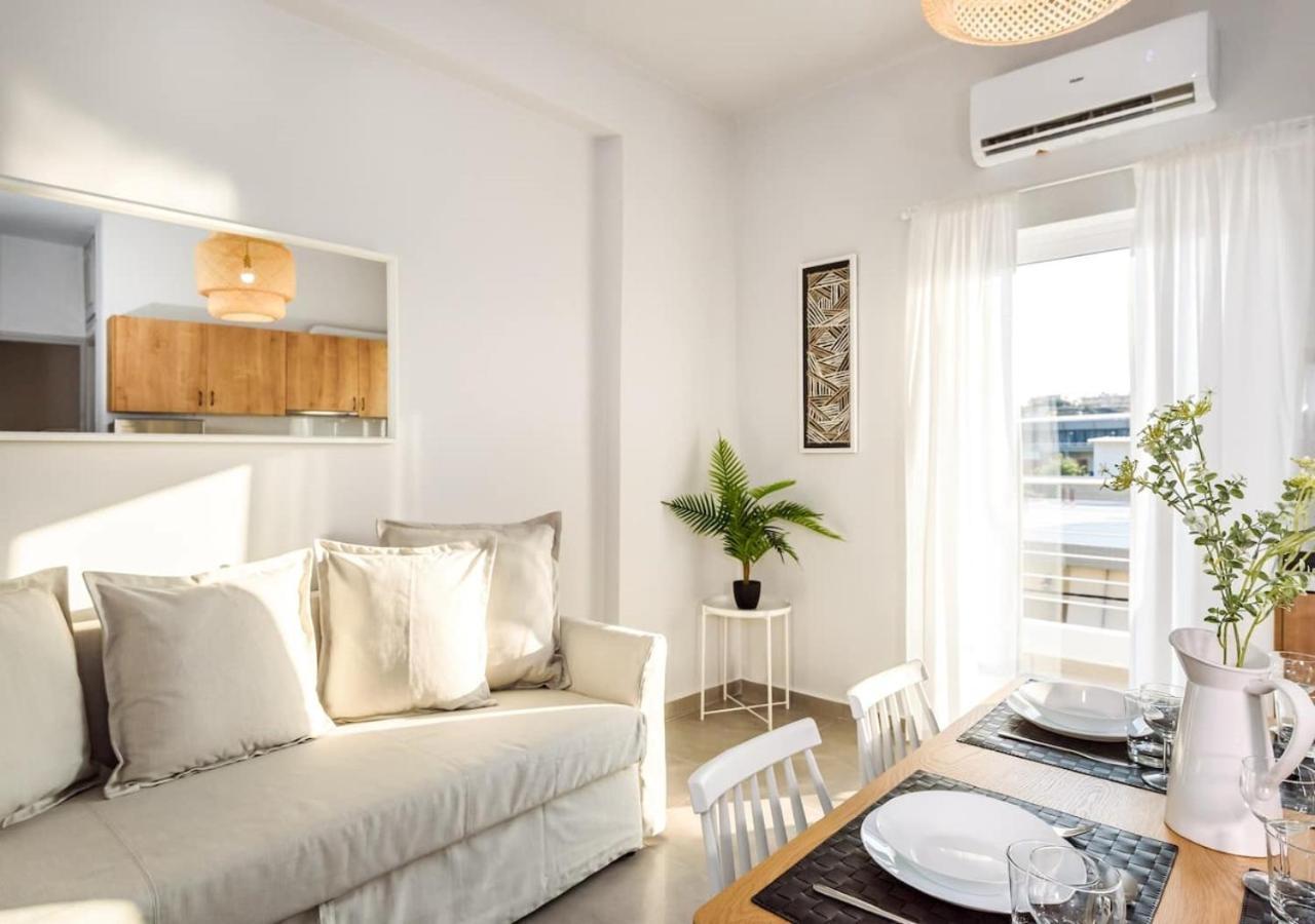 Cozy Apartment Evdoxia Hriszí Aktí Haniá Kültér fotó