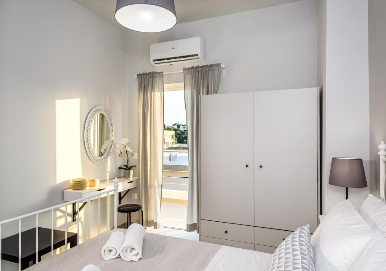 Cozy Apartment Evdoxia Hriszí Aktí Haniá Kültér fotó